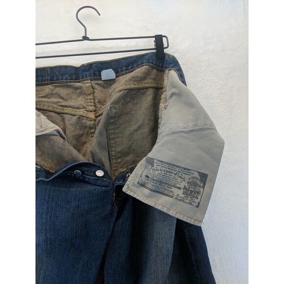 VTG Levi’s 501 XX Jeans Distressed Wash Button Fly Y2K 90s Paper Tag Mens 32x32 - Picture 15 of 16